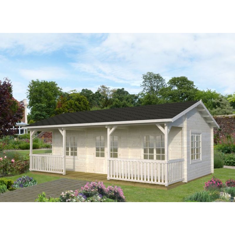 Alaska 44mm Log Cottage