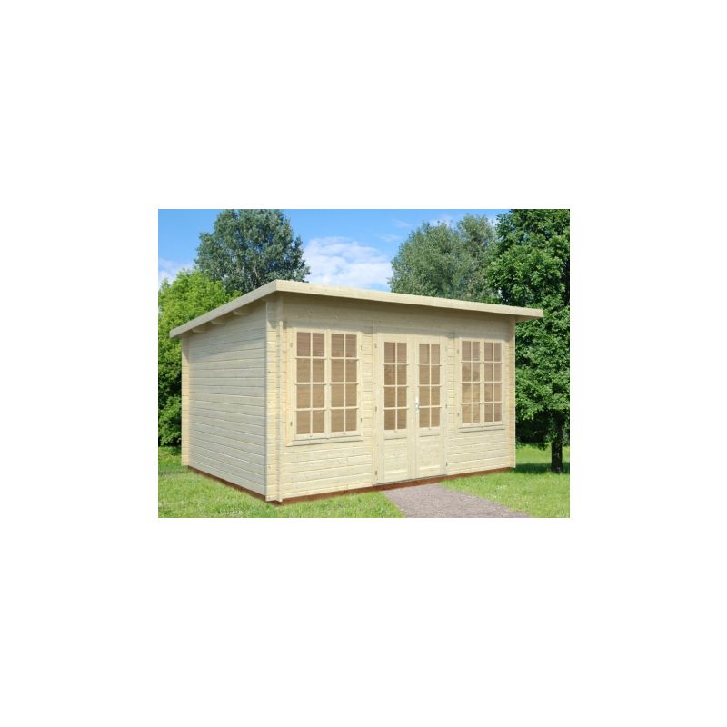 Cleveland 4.2m X 3.2m 34mm Log Cabin