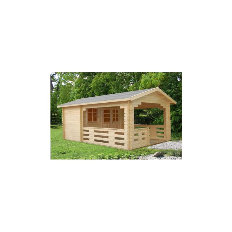 Georgia 44mm Log Cabin