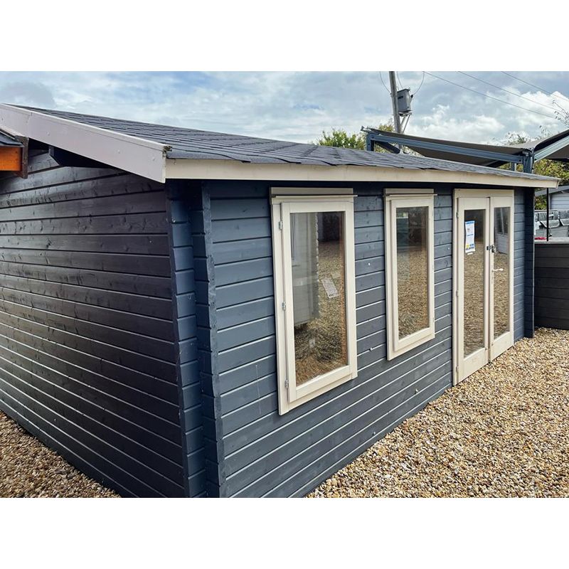 Big Reductions in Our ExDisplay Log Cabins Sale