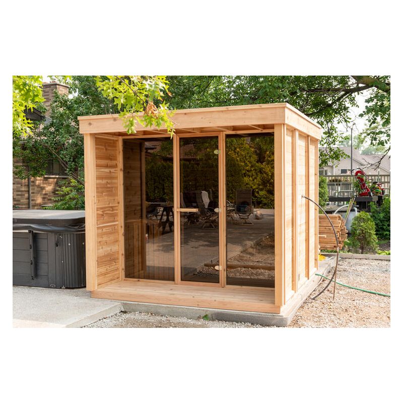 Pure Cube Sauna | CU670P L 244 x W 254 CM