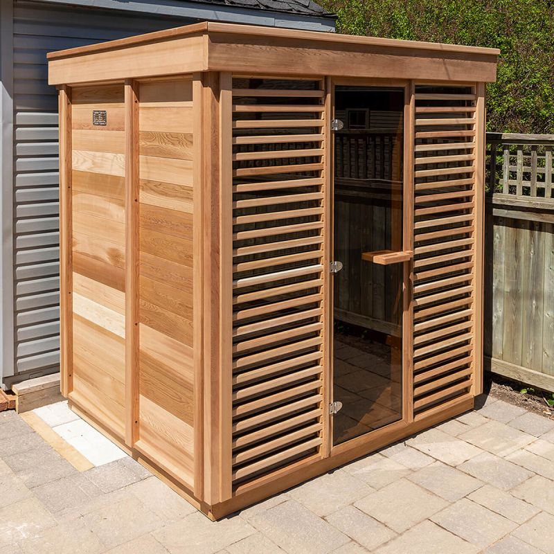 Pure Cube 3 Person Outdoor Sauna