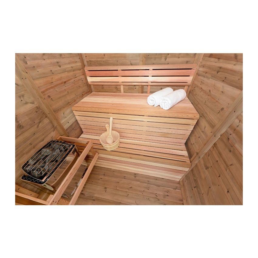 Pure Cube Outdoor Sauna | CU552 L 168 x W 168 CM