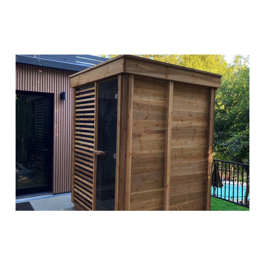 Pure Cube Outdoor Sauna | CU552 L 168 x W 168 CM
