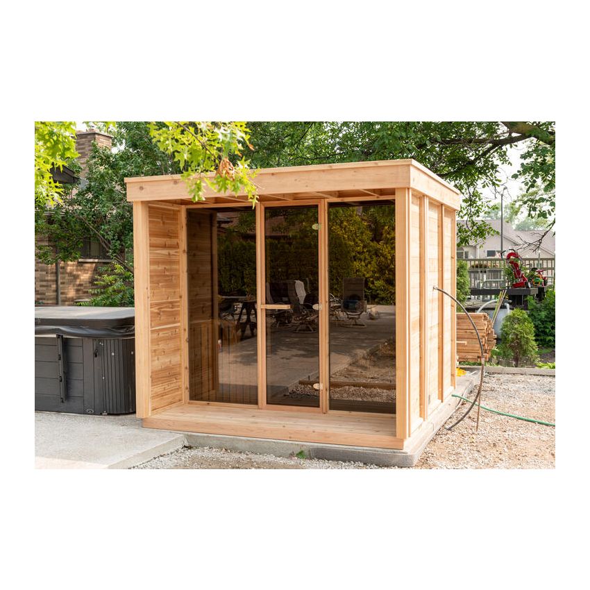 Pure Cube Sauna | CU670P L 244 x W 254 CM