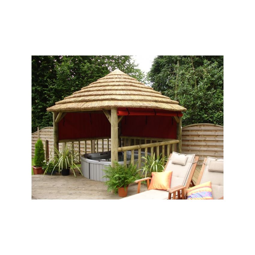 Ex-Display African Thatch 2 Gazebo