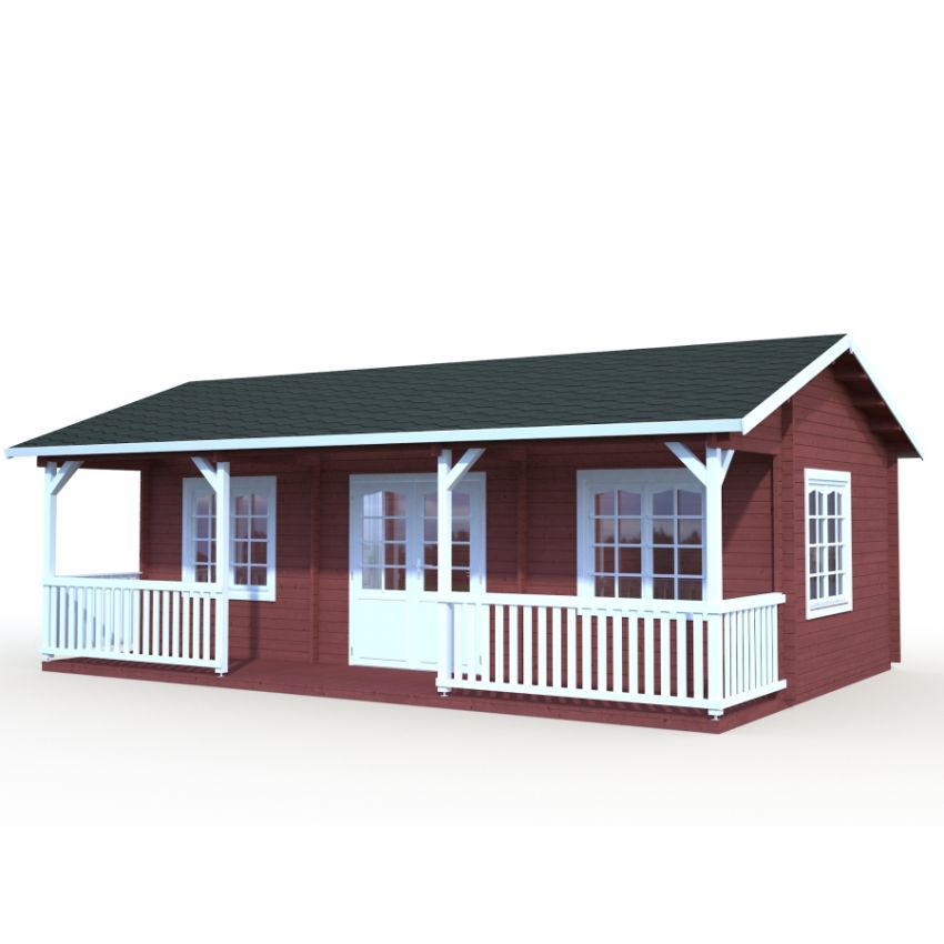 Alaska 44mm Log Cottage