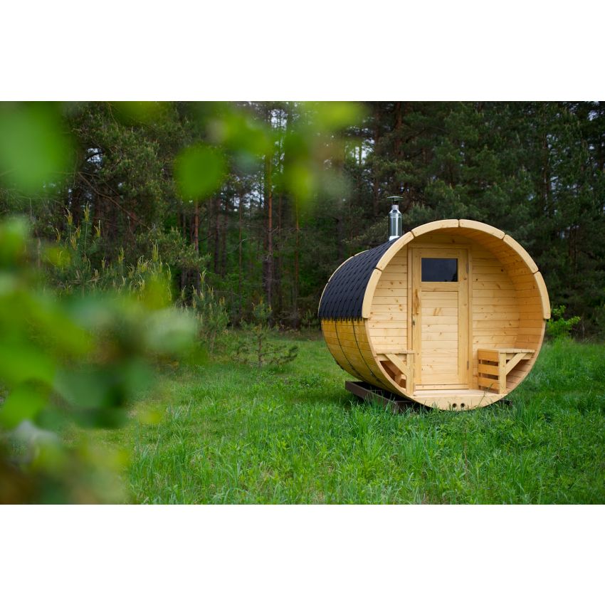 3m Barrel Sauna