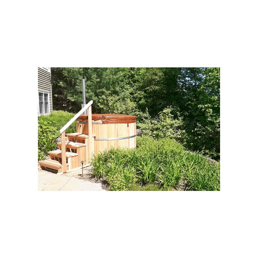 Round Cedar Hot Tub 153cm x 92cm