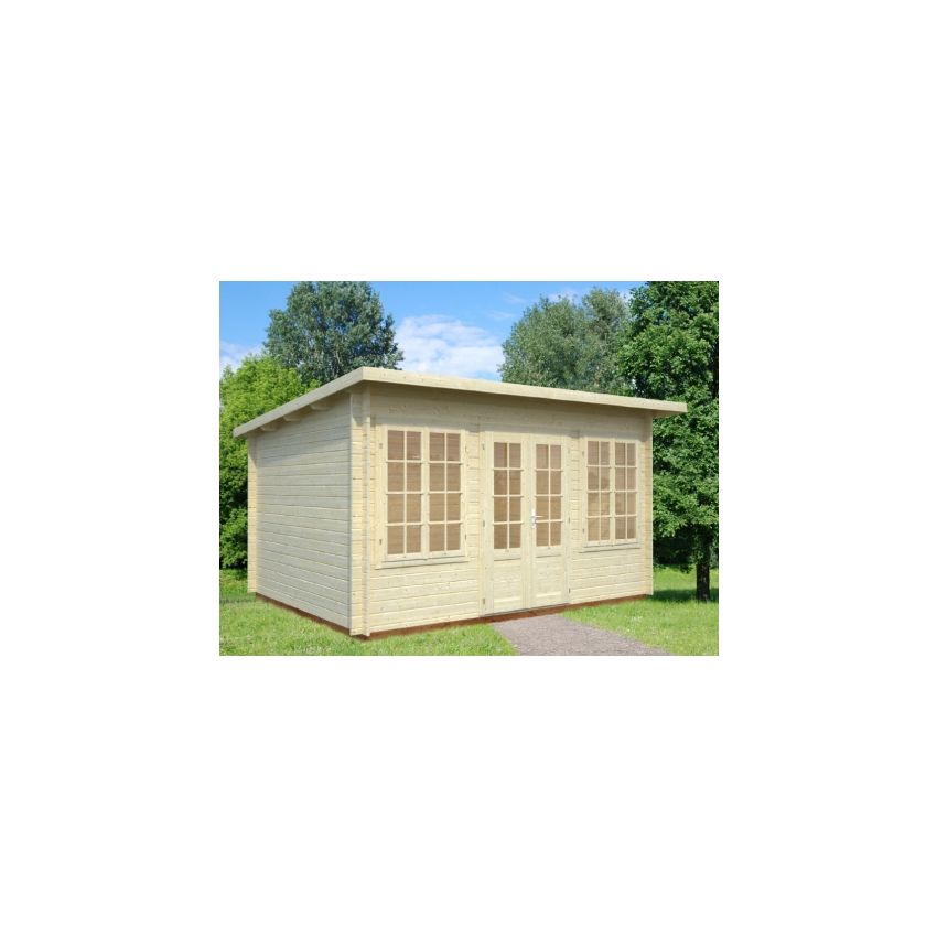 Cleveland 4.2m X 3.2m 34mm Log Cabin