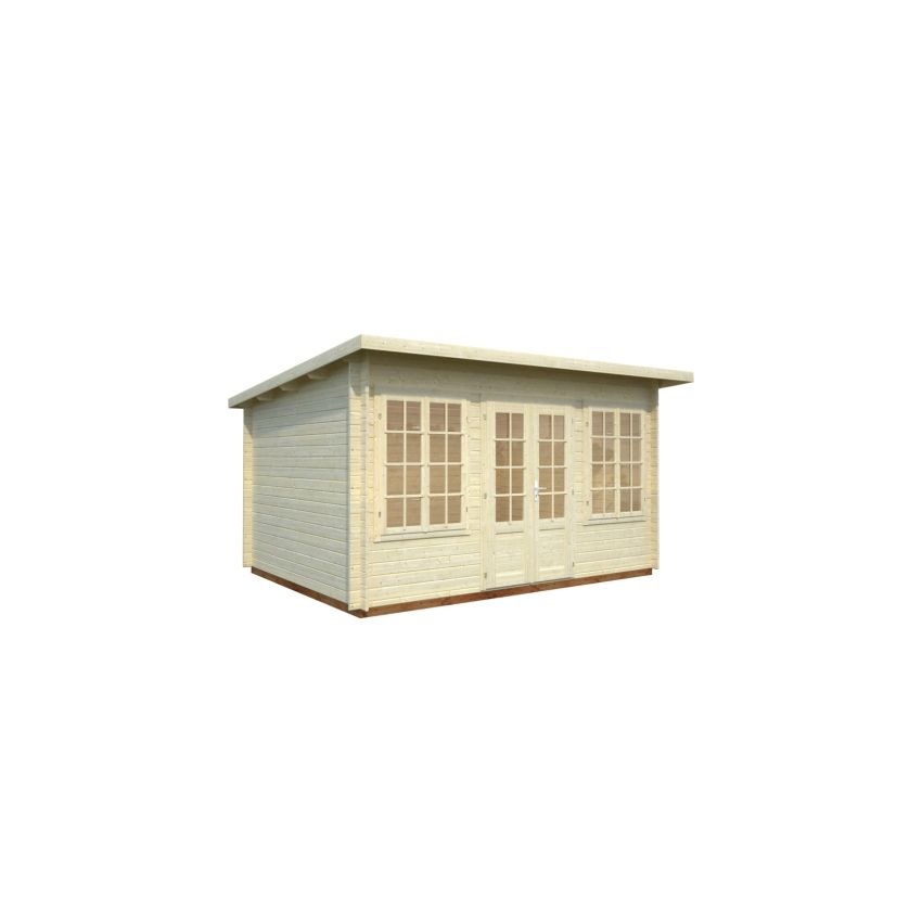 Cleveland 4.2m X 3.2m 34mm Log Cabin