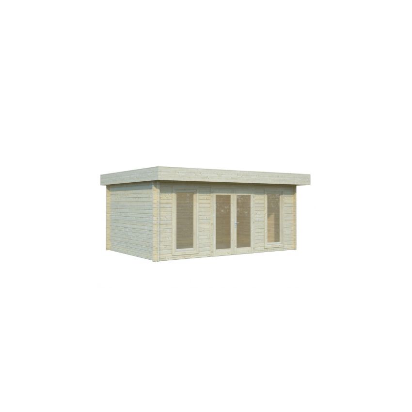 Conneticut 2 5.5m X 4.1m 44mm Log Cabin