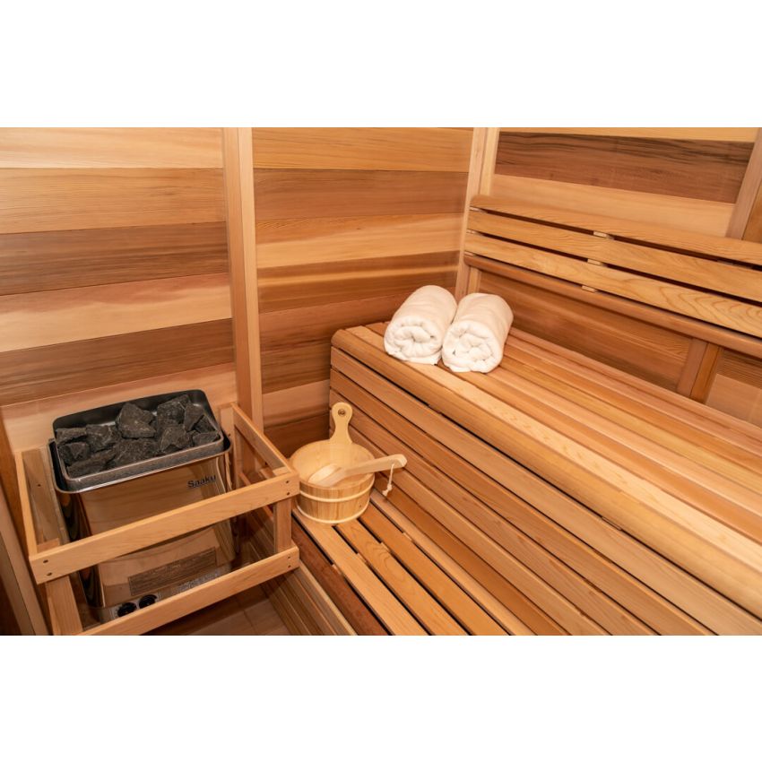 Pure Cube Outdoor Sauna | CU552 L 168 x W 168 CM