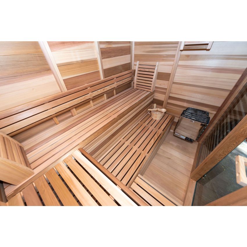 Pure Cube Sauna | CU670P L 244 x W 254 CM