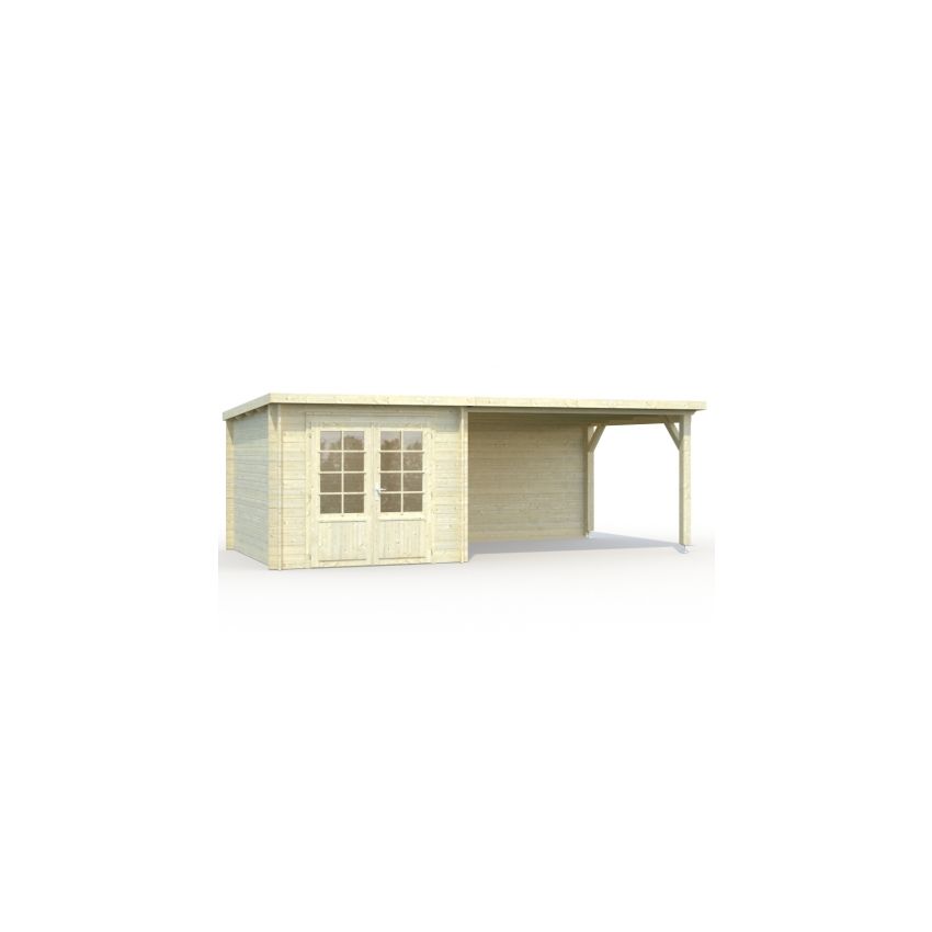 Honolulu 2 28mm Log Cabin