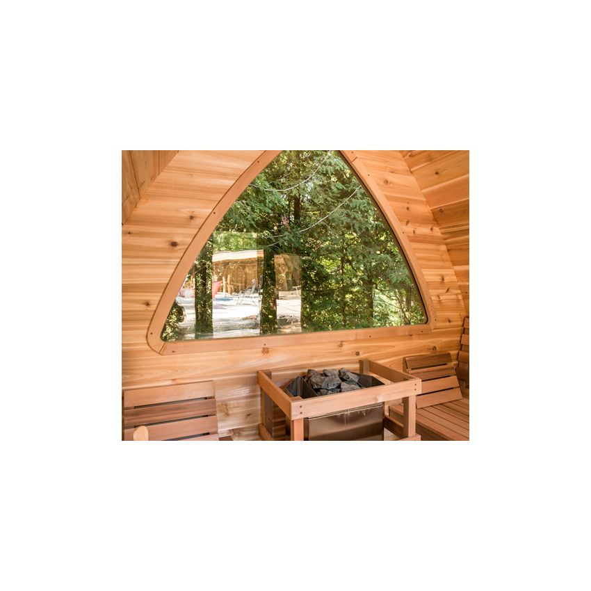 Pod Shaped Back Wall Window