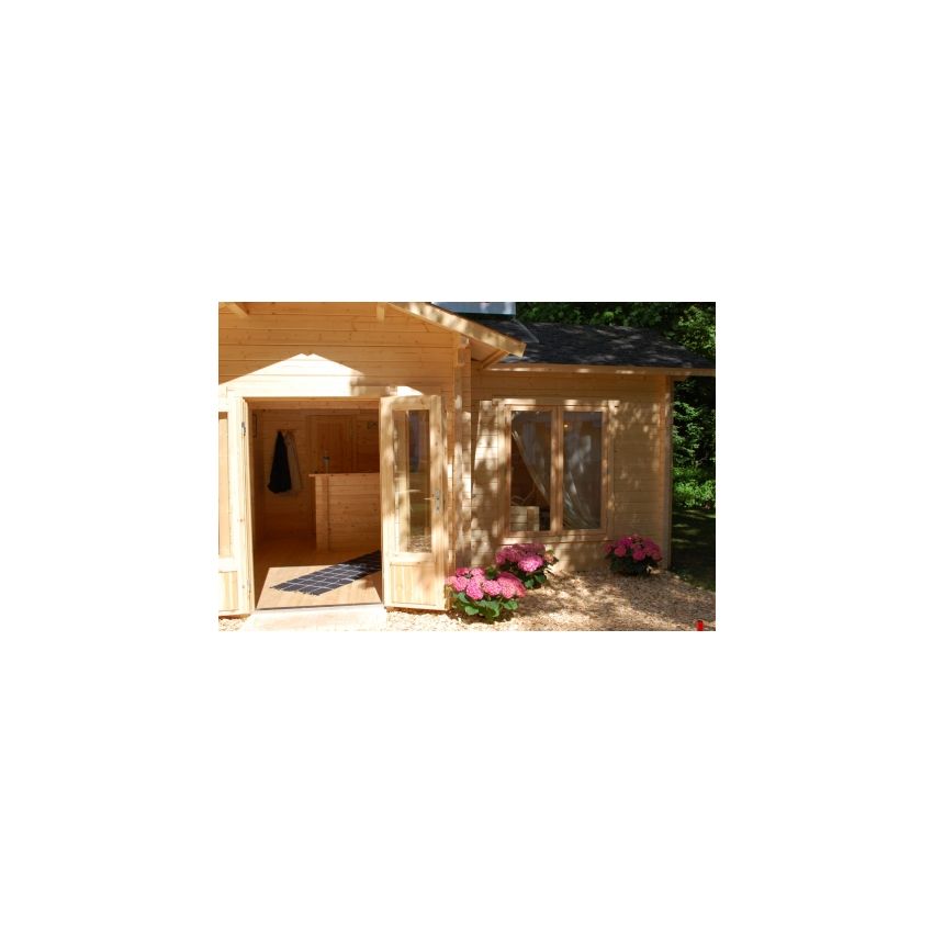 Texas 1 70mm Log Cottage