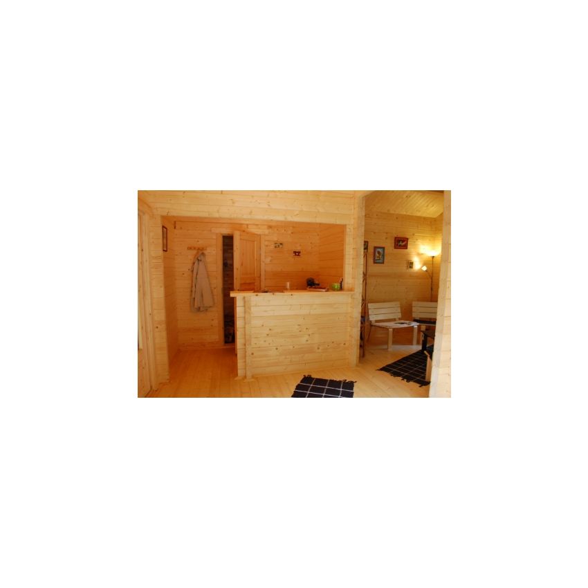 Texas 1 70mm Log Cottage