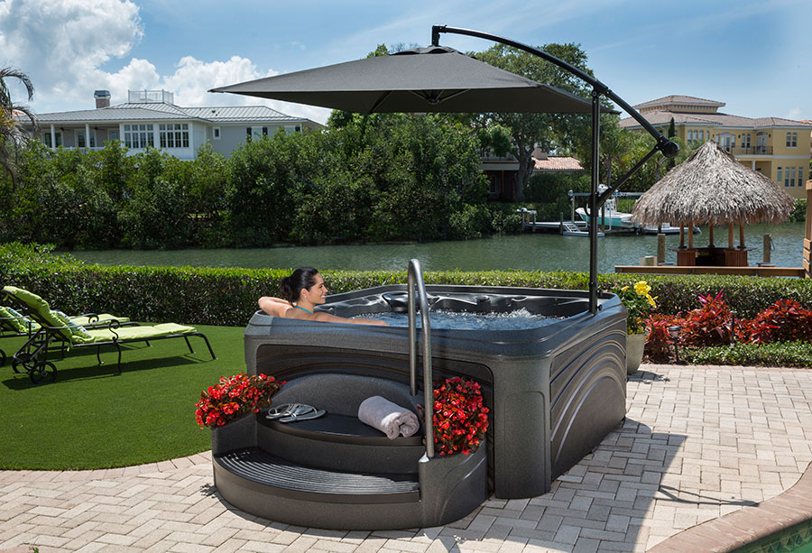 The complete spa package, The Award Suite Spa comes with everything you need for the ultimate hot tub experience