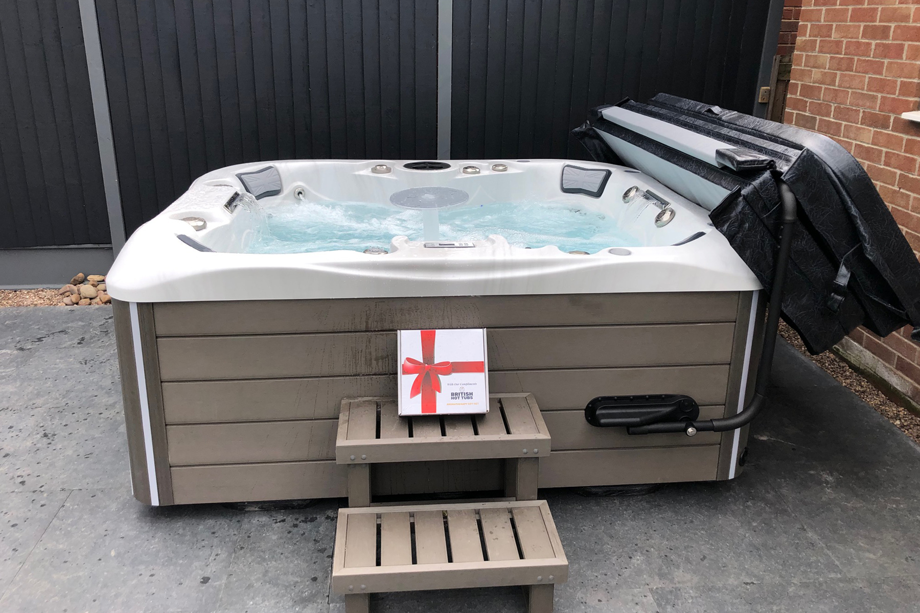 british hot tubs westwood installation