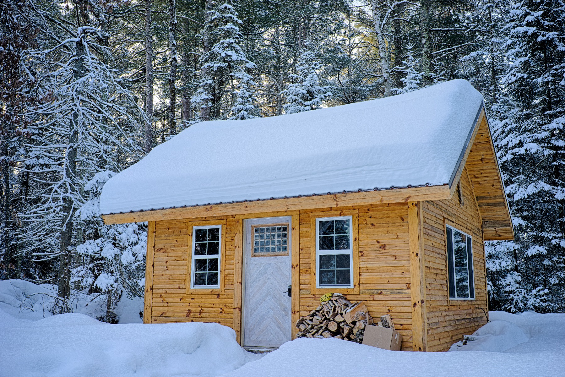 Insulation is a cost-effective way of keeping your cabin warm during the winter