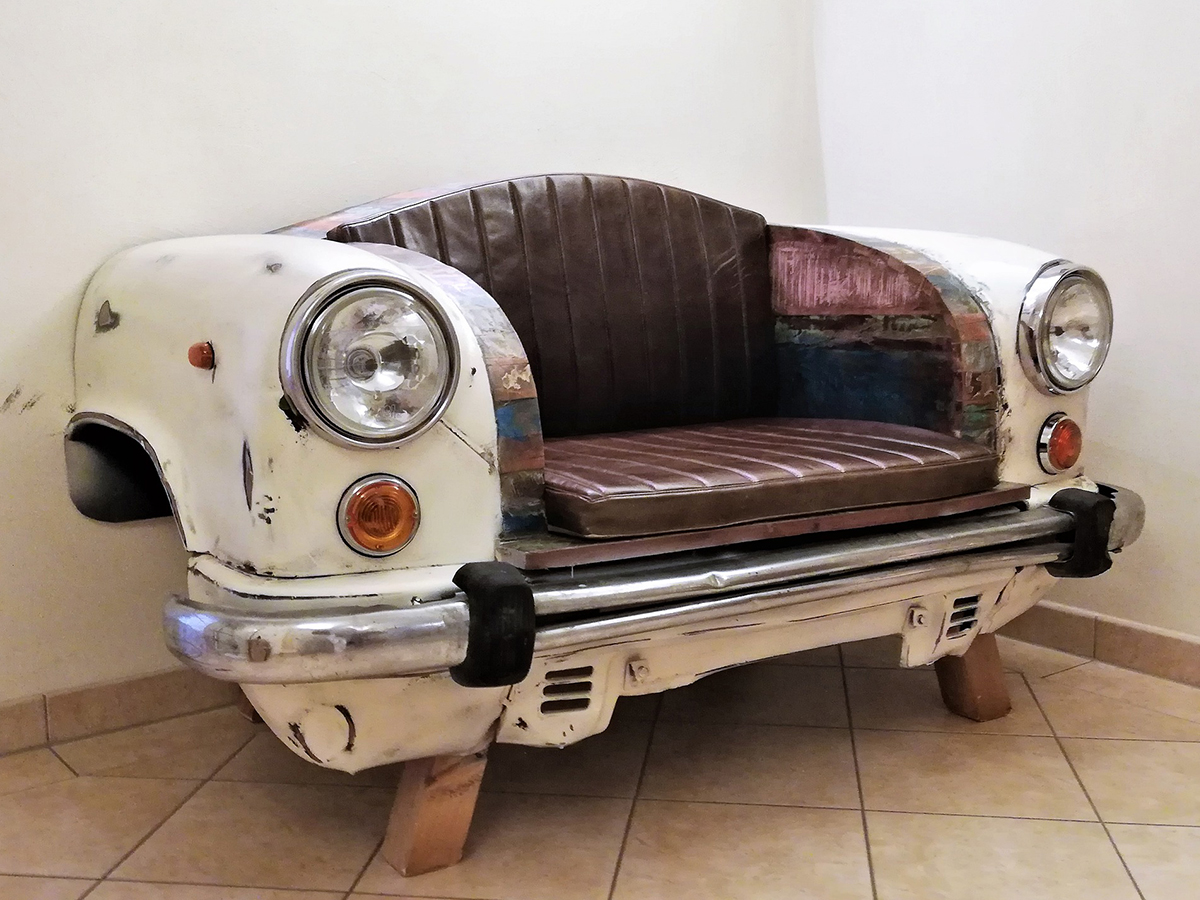 Car themed sofa