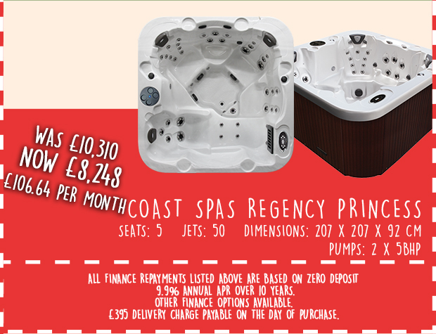 Regency Princess Hot Tub Discount
