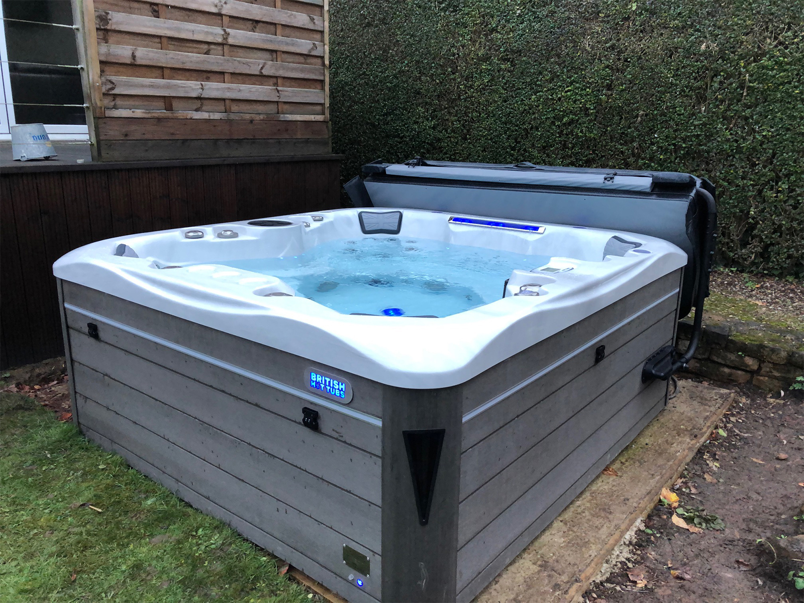 kensington hot tub installation