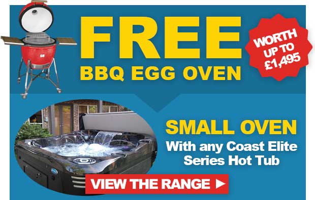 FREE Small Egg OVen with Any Coast Spas Elite Hot Tub