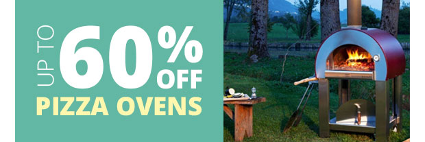 Save Up To 60% on Wood Fired Pizza Ovens