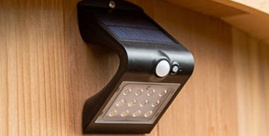 Solar Light Upgrade For Indoor Sauna