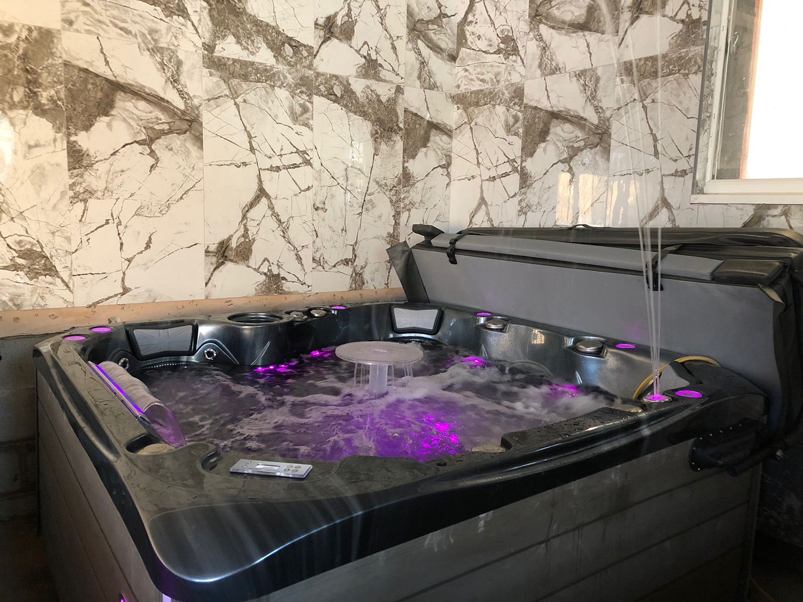 Spencer Hot Tub Installation