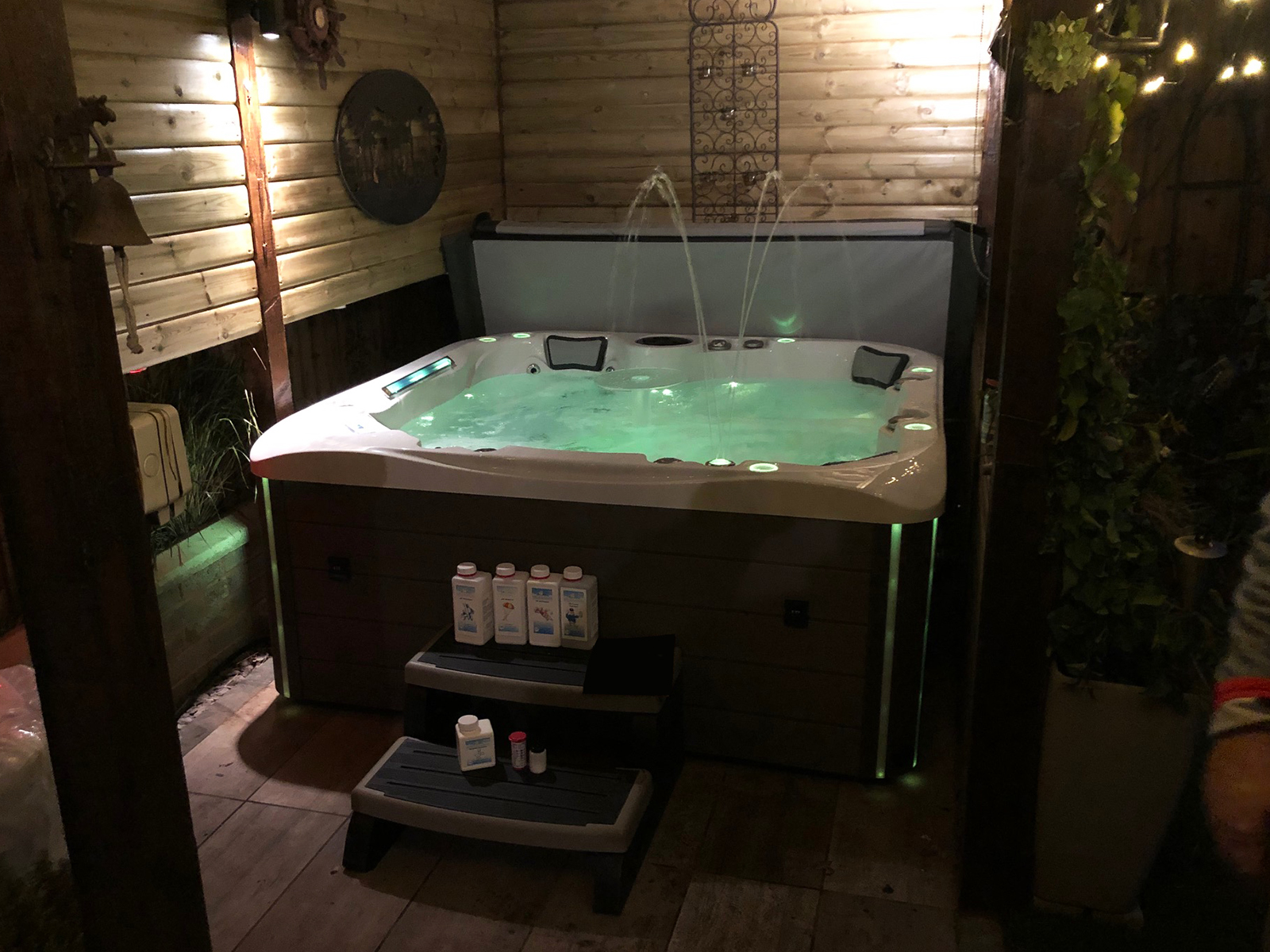 Spencer Hot Tub Installation