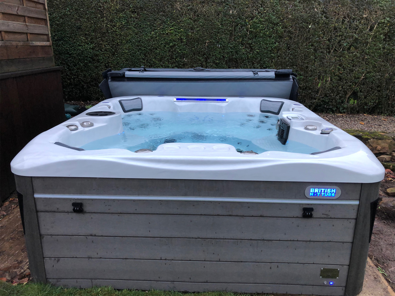 kensington hot tub installation