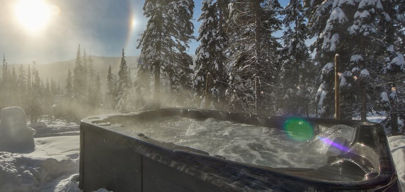 Employ a professional to winterise your Hot Tub to avoid damage